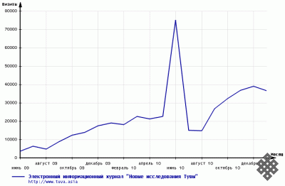 Tuva.Asia - итоги работы за 2010 год